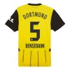 Virallinen Fanipaita Borussia Dortmund Bensebaini 5 Kotipelipaita 2024-25 - Miesten